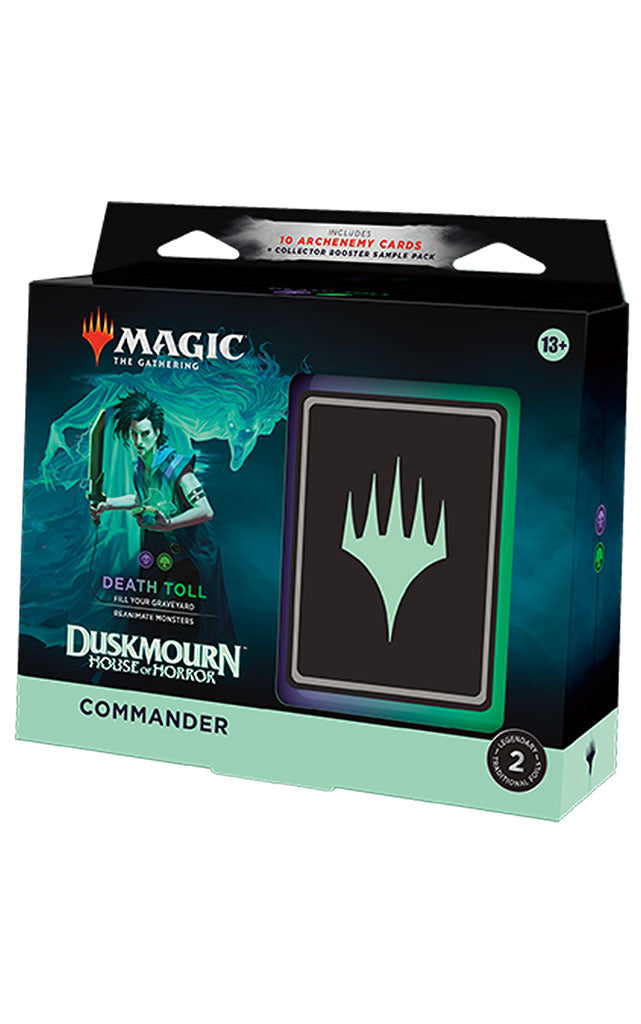 Magic: The Gathering - Duskmourn: House of Horror Commander Deck Death Toll