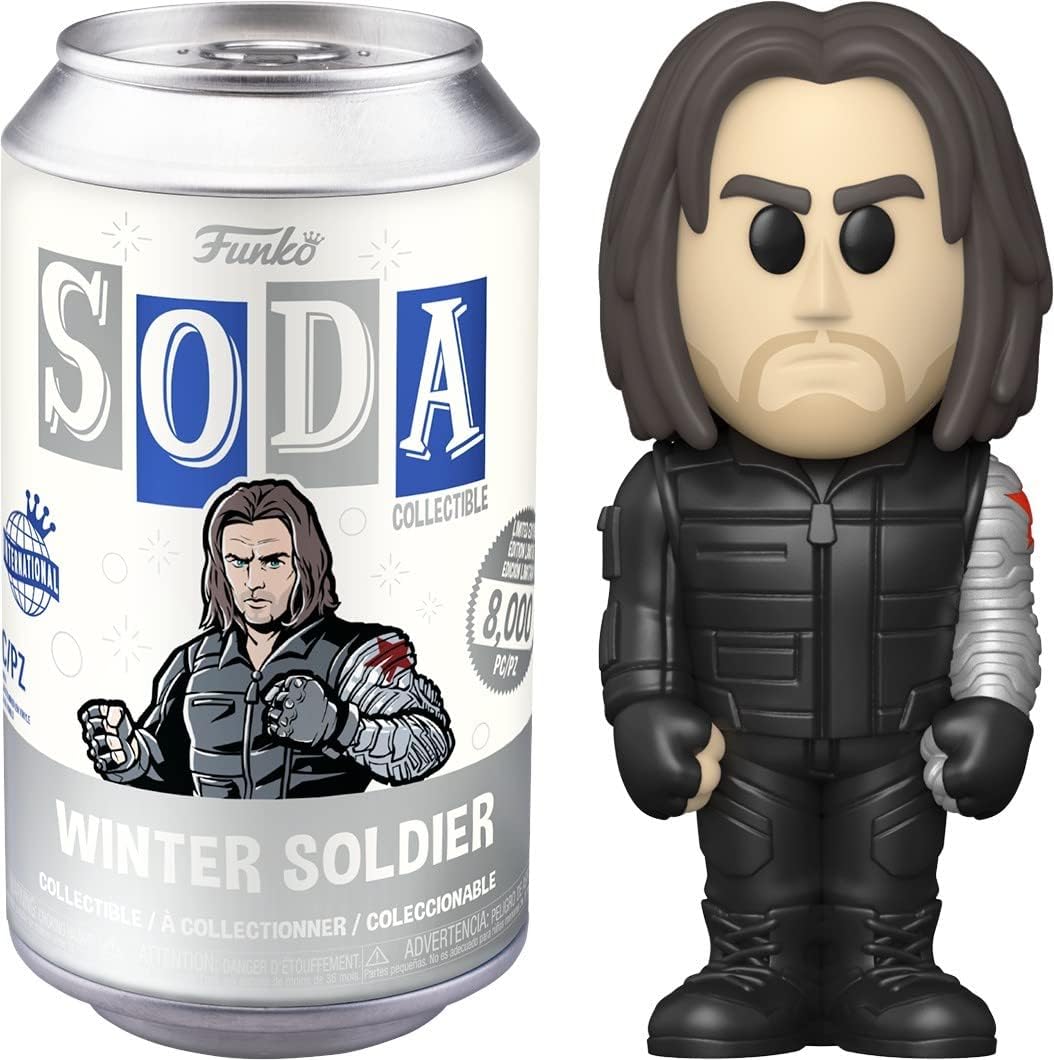 Funko Vinyl Soda: Marvel - The Falcon and The Winter Solider - Winter Soldier