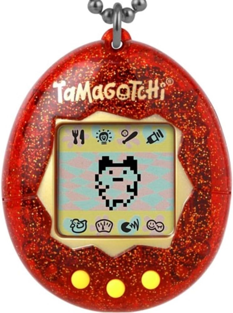 Tamagotchi Red Glitter