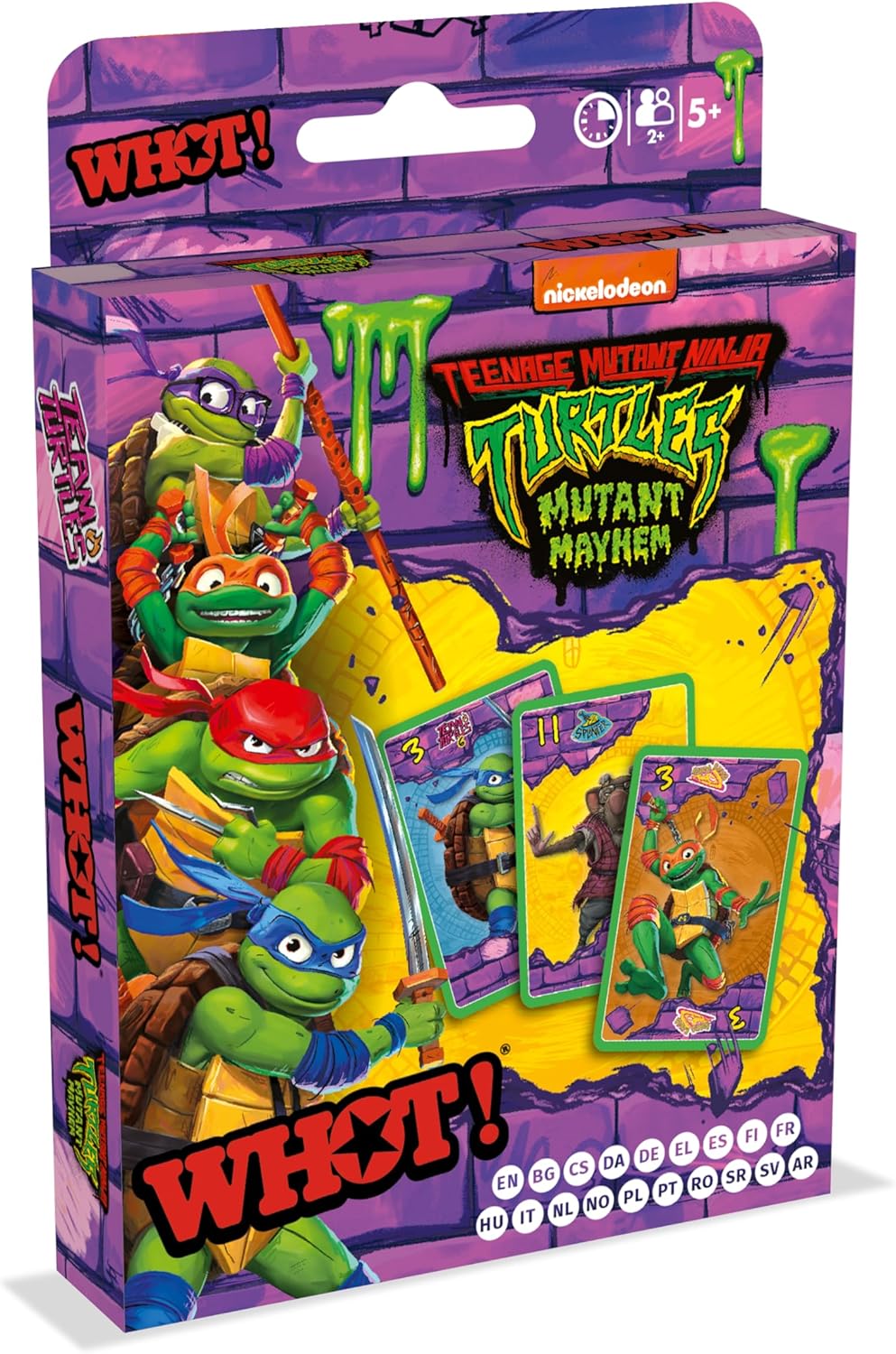 Teenage Mutant Ninja Turtles WHOT! Card Game