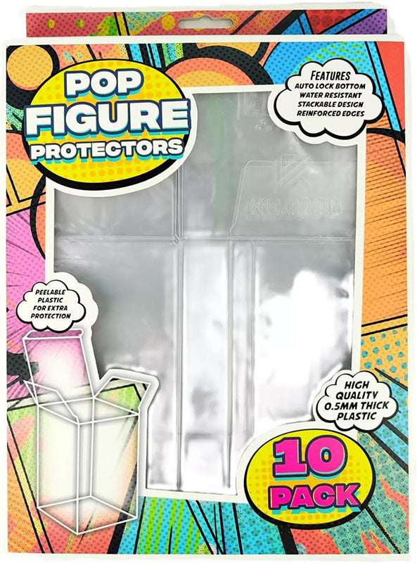 Master Replicas 0.5mm Premium 4” Pop Figure Protectors (10 Pack)