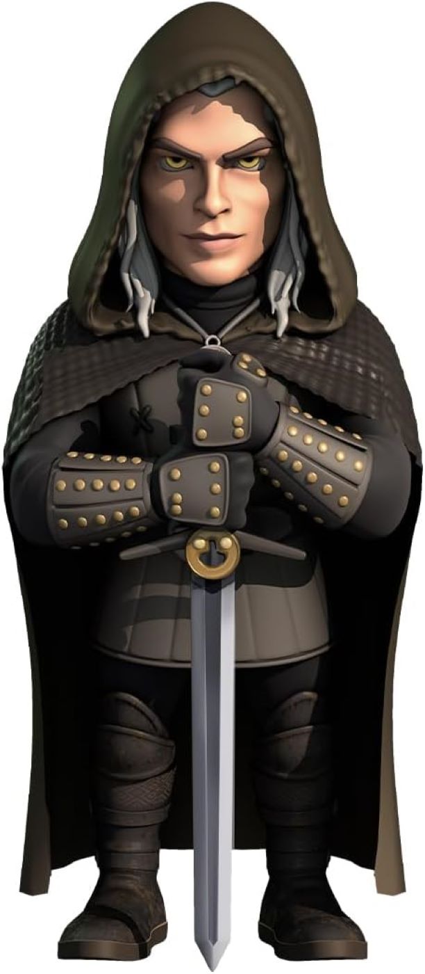 MINIX - The Witcher: Geralt of Rivia (Cloak) 12cm Figurine