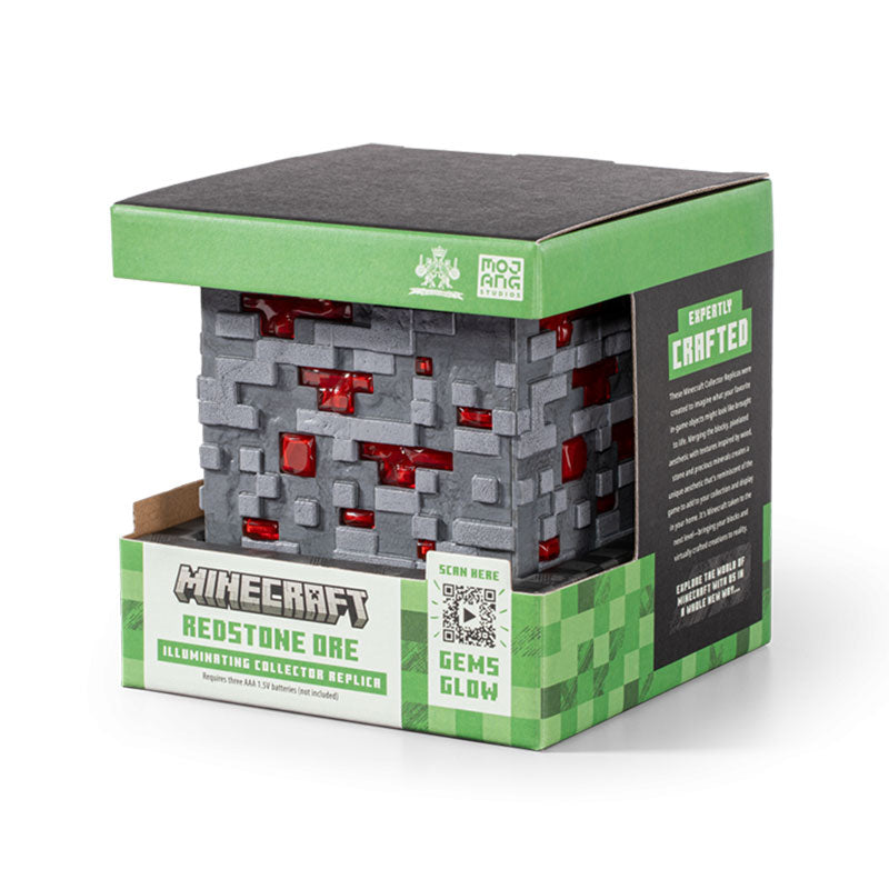 The Noble Collection: Minecraft Illuminating Redstone Ore Replica