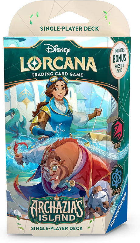 Disney Lorcana TCG: Archazia's Insland - An Inventive Pair Single Player Deck