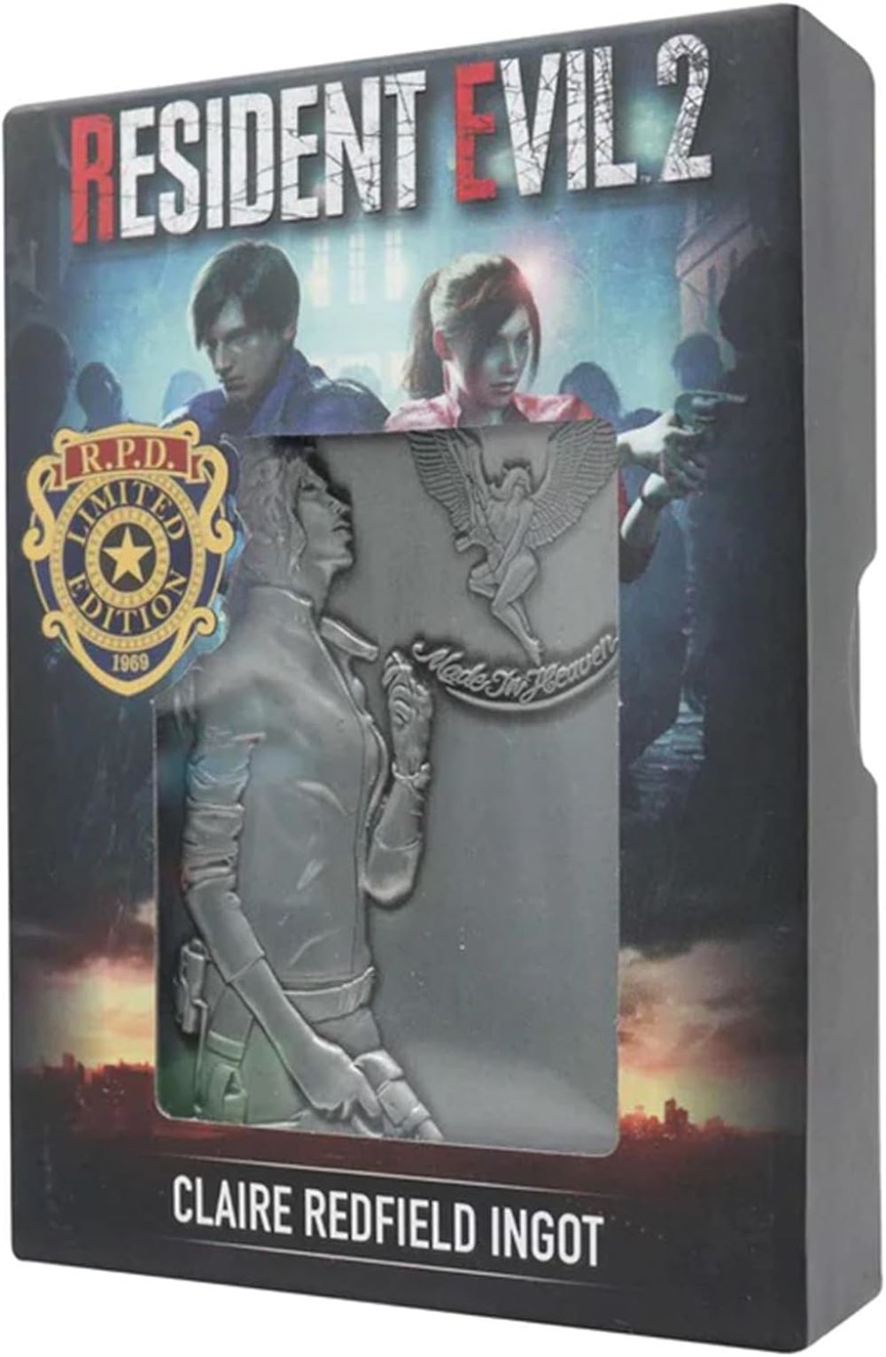 Resident Evil 2 Limited Edition Claire Redfield Ingo Currency Replica Collectible Coin