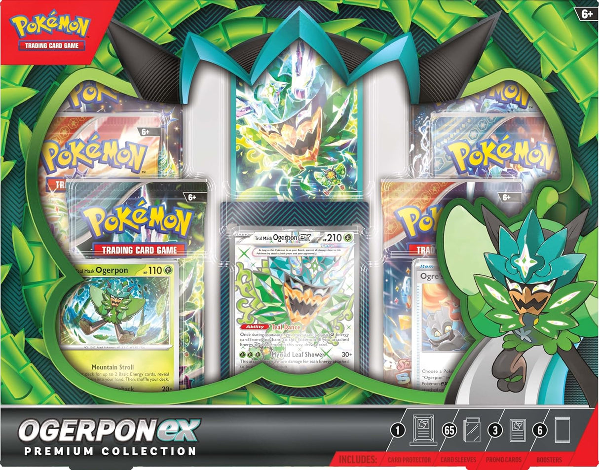 Pokemon TCG: Ogerpon ex - Premium Collection