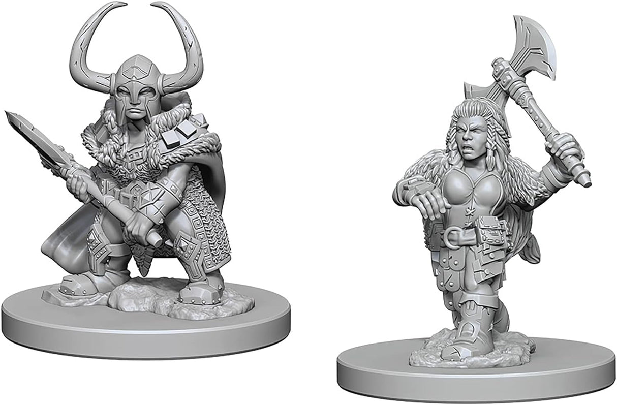 Dungeons & Dragons Nolzur's Marvelous Miniatures Dwarf Female Barbarian