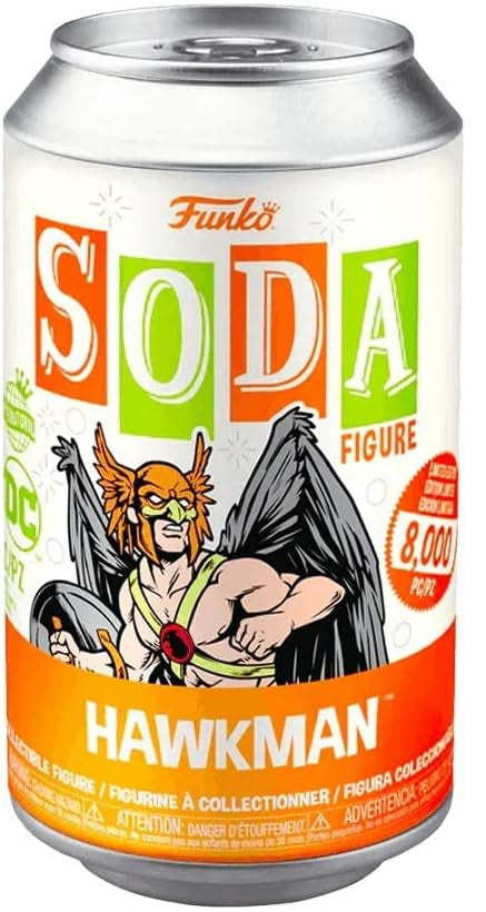 Funko Vinyl Soda: DC Comics - Hawkman