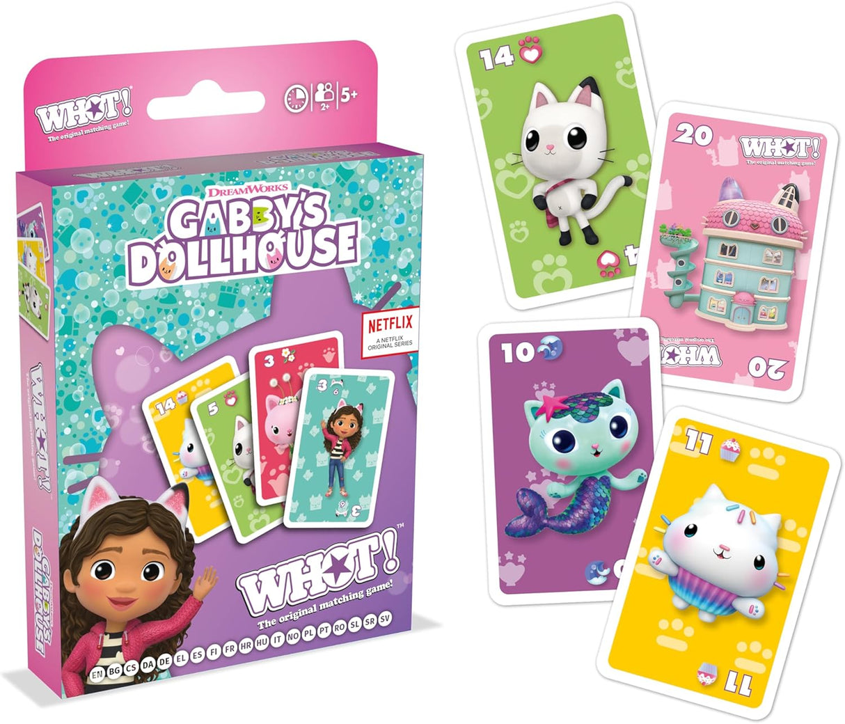 Gabby's Dollhouse WHOT! Card Game
