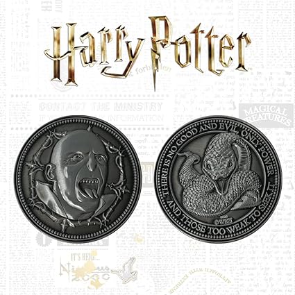 Harry Potter Limited Edition Lord Voldemort Collectible Coin