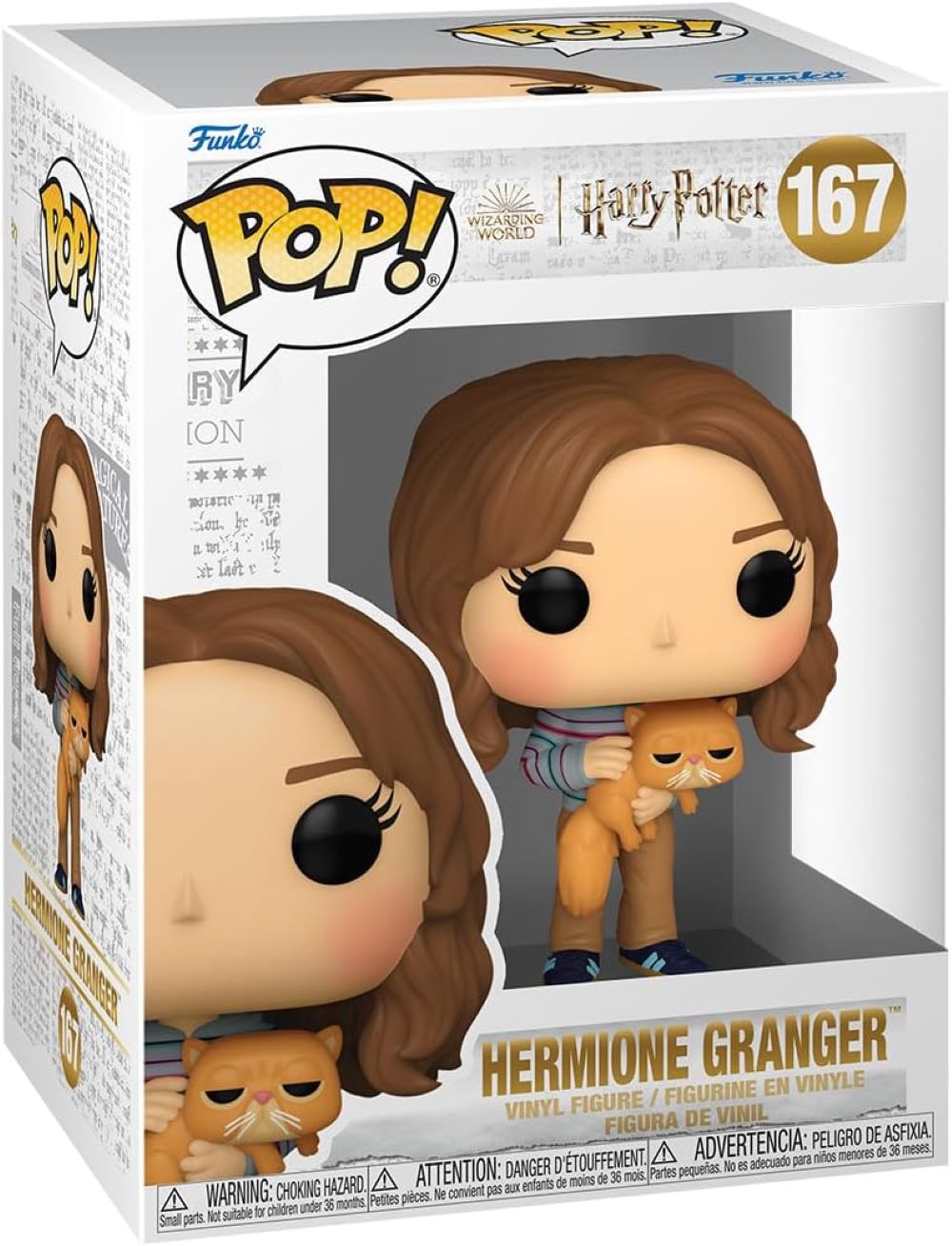 Funko POP! Harry Potter: Prisoner Of Azkaban - Hermione Granger with Crookshanks - 167