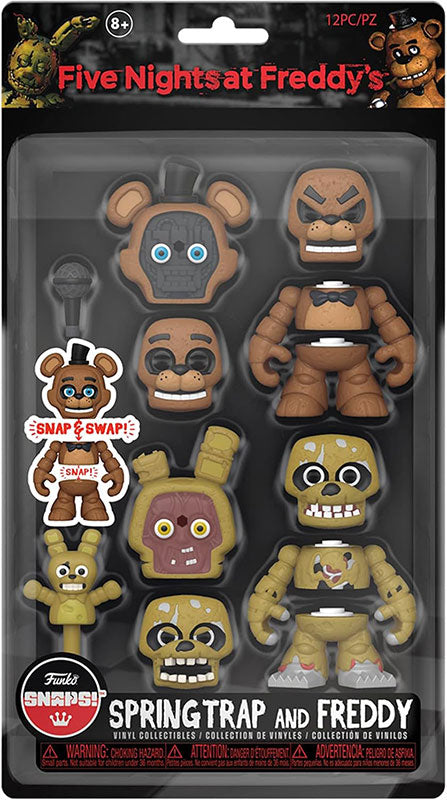 Funko SNAPS!: Five Nights At Freddy's - Springtrap And Freddy Vinyl Figure 2 Pack