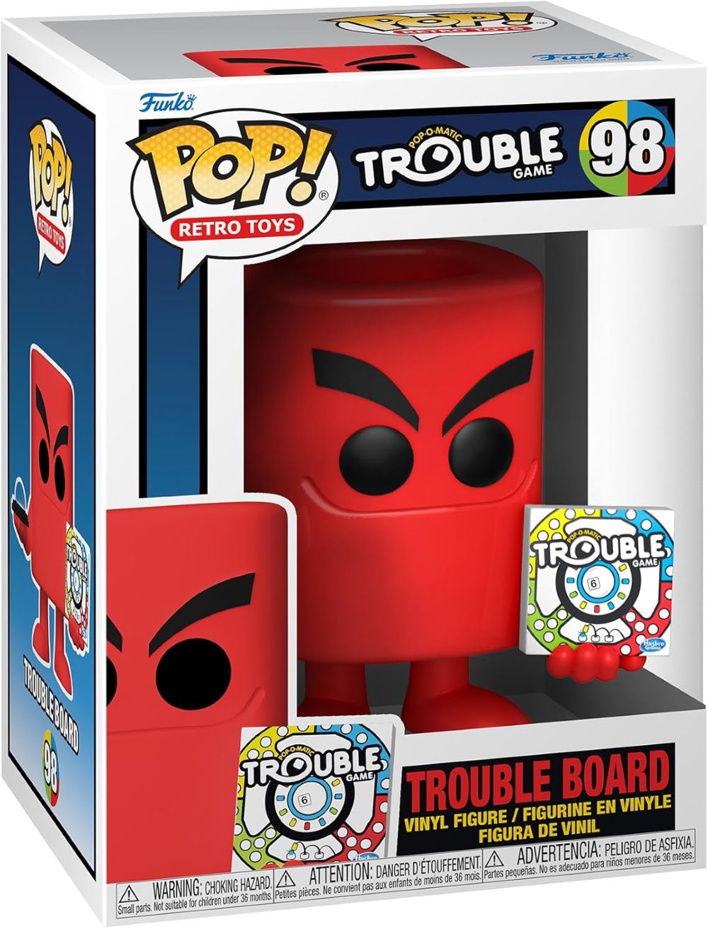 Funko POP! Retro Toys: Trouble Game - Trouble Board - 98
