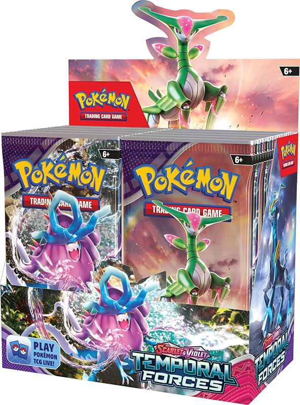 Pokemon TCG: Scarlet and Violet Temporal Forces Booster Box CDU (36 Packs)