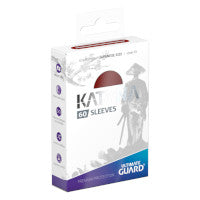 Ultimate Guard - Katana Sleeves - Japanese Size - Red 60 pack