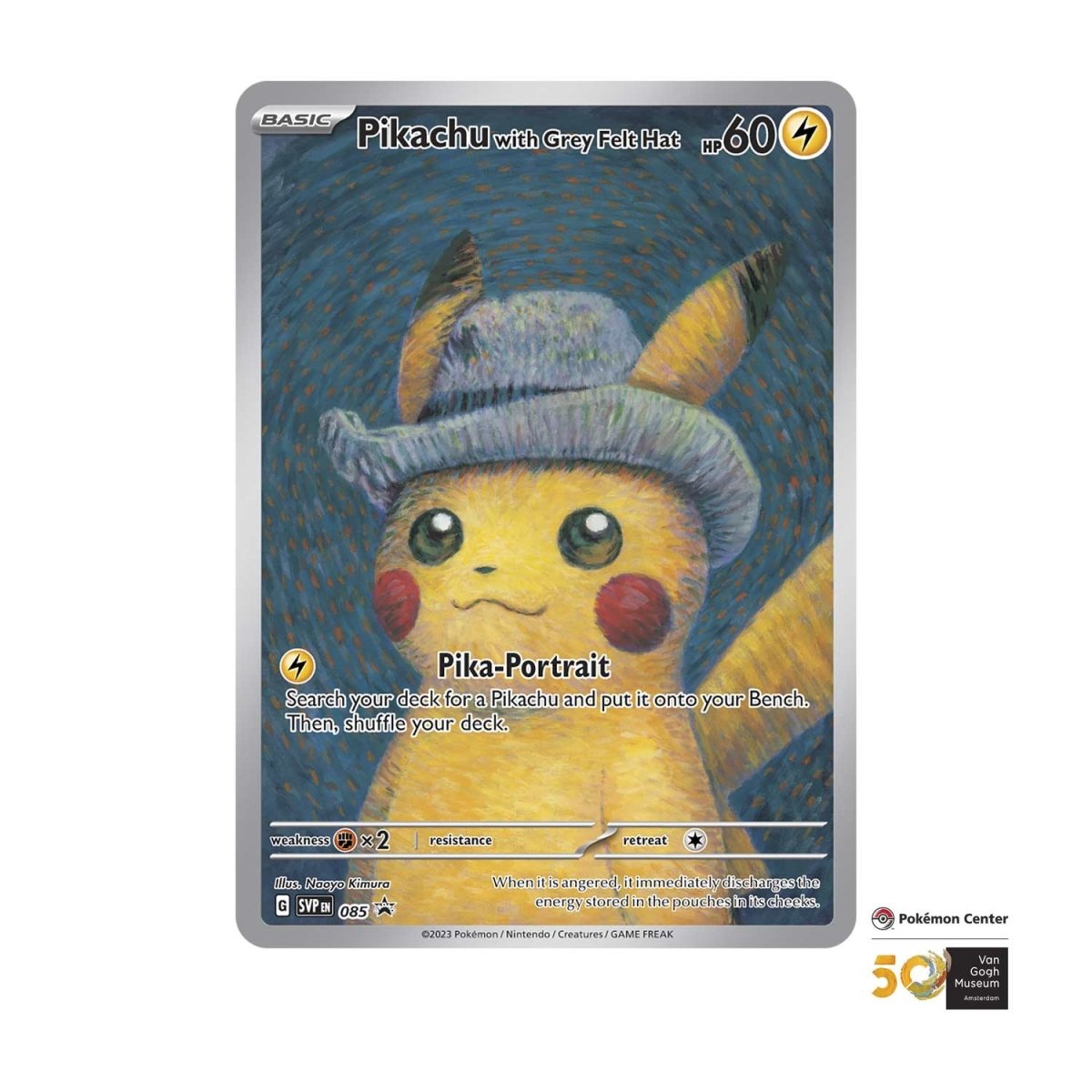 Pokemon TCG: Single - Pikachu with Grey Felt Hat - SEALED