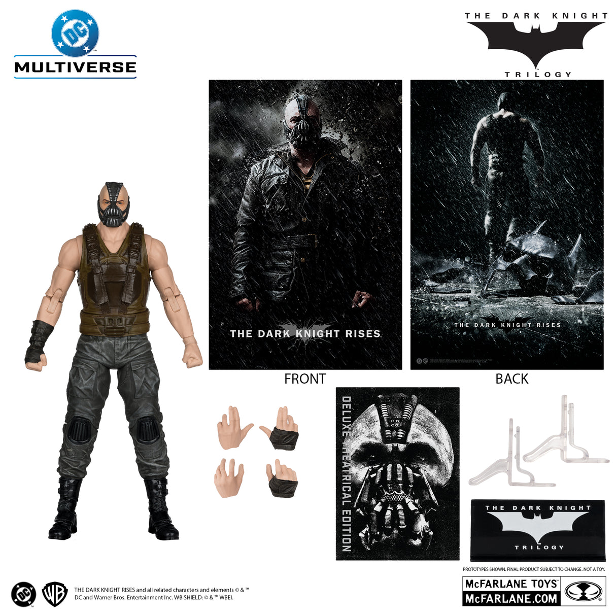 McFarlane DC Theatrical Deluxe 7IN : Bane (The Dark Knight Rises)