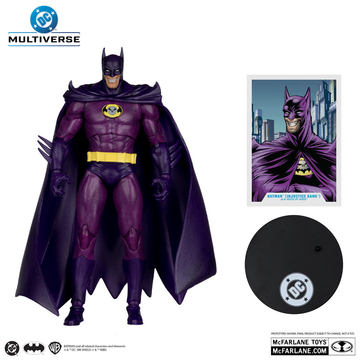 McFarlane DC Batman 7IN - Batman (Injustice Gang)(Chase)