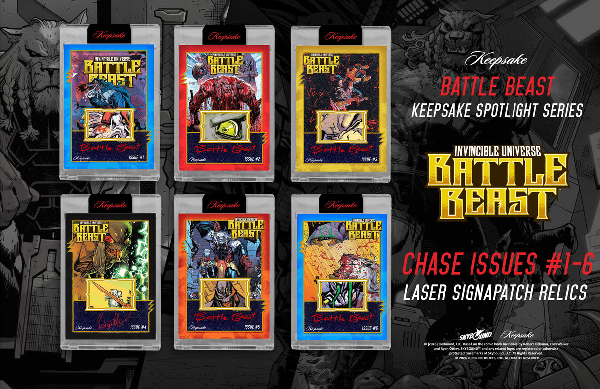 Battle Beast 1st Edition Keepsake Spotlight Series Box