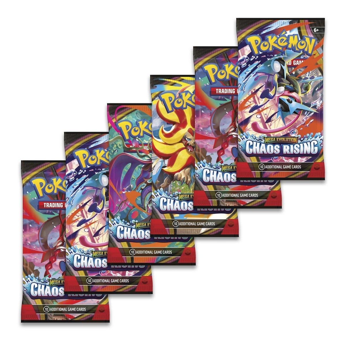 Pokemon TCG: Mega Evolution Chaos Rising - Booster Bundle