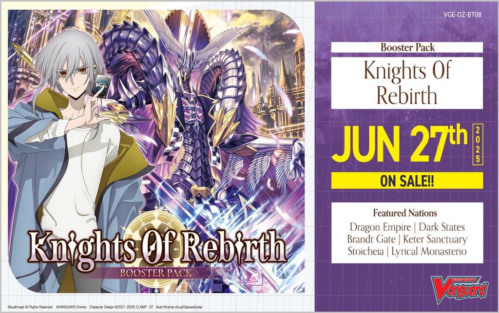 Cardfight!! Vanguard - Knights 0f Rebirth (16 Count) Booster Box