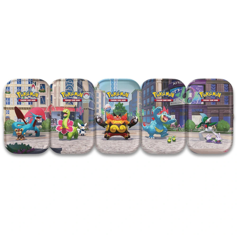 Pokemon TCG: Lumiose City - Mini Tins Assorted Display