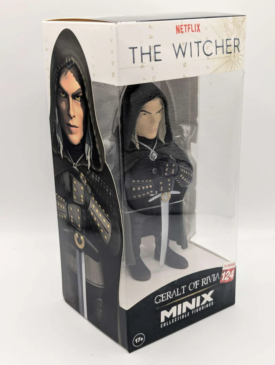 MINIX - The Witcher: Geralt of Rivia (Cloak) 12cm Figurine