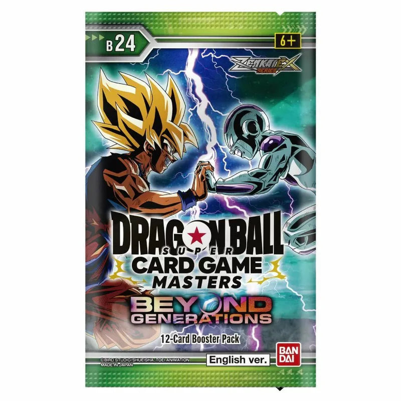 DRAGON BALL SUPER Card Game - MASTER ZENKAI SERIES EX 07 BST B24 - Booster Box 24 Pcs