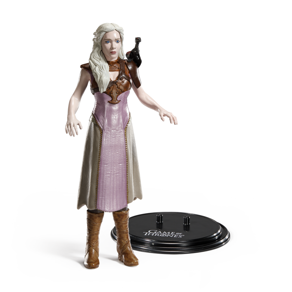 BendyFigs: Daenerys Targaryen 7.5 Inch Poseable Figure with stand