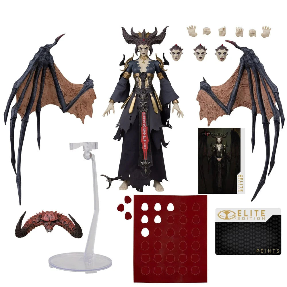 Diablo IV Mcfarlane Elite Edition Action Figure Lilith 22 Cm
