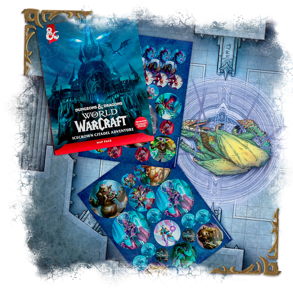 Dungeons & Dragons: World of Warcraft - Icecrown Citadel Adventure Map Pack