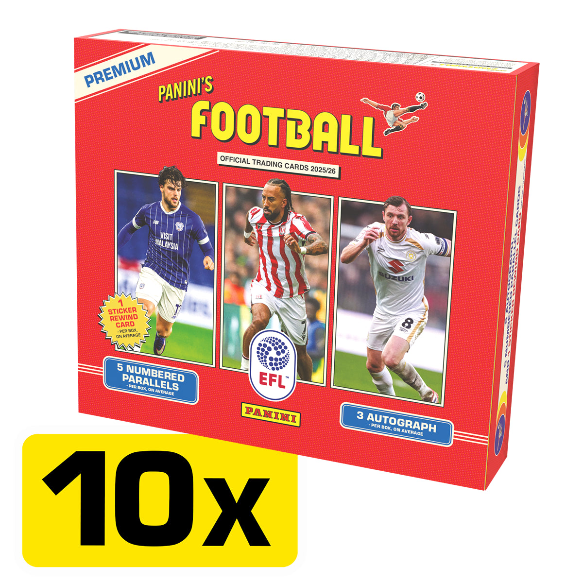 EFL 2026 Trading Card Premium Box (Full Case)
