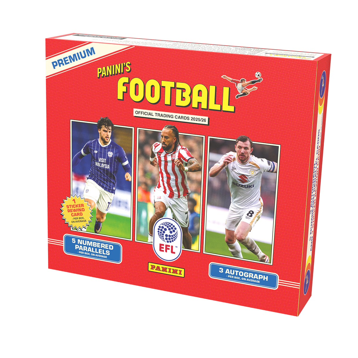 Panini’s Football EFL Official Trading Cards 2025/26 - Premium Box
