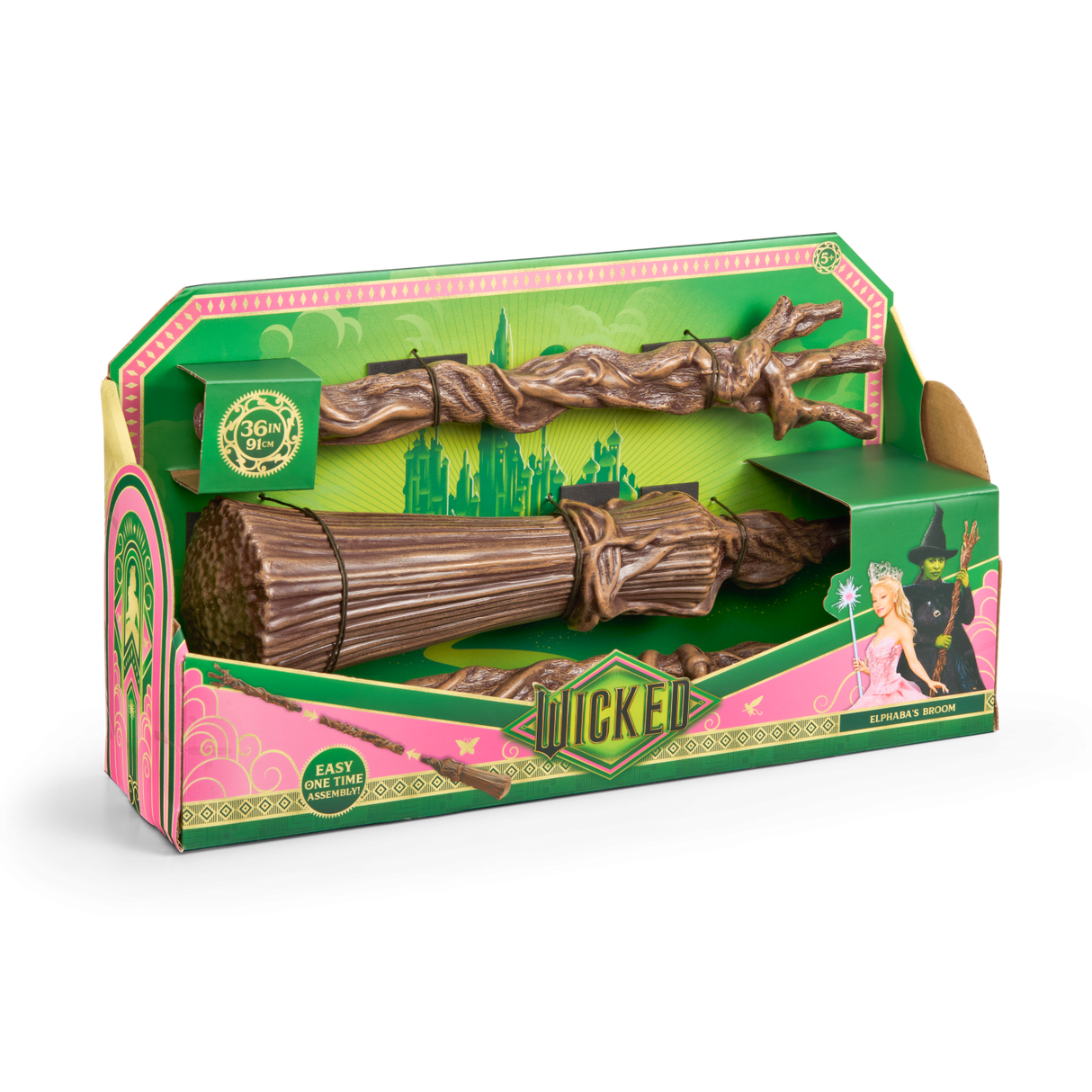 The Noble Collection Wicked: Elphaba 36" Broom