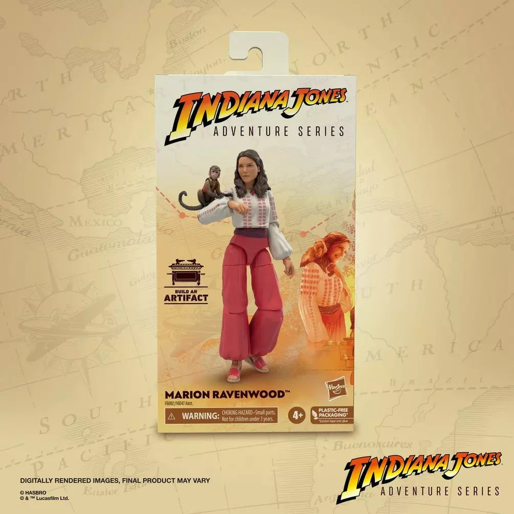Hasbro Indiana Jones Raiders of the Lost Ark: Marion Ravenwood 15cm Figurine