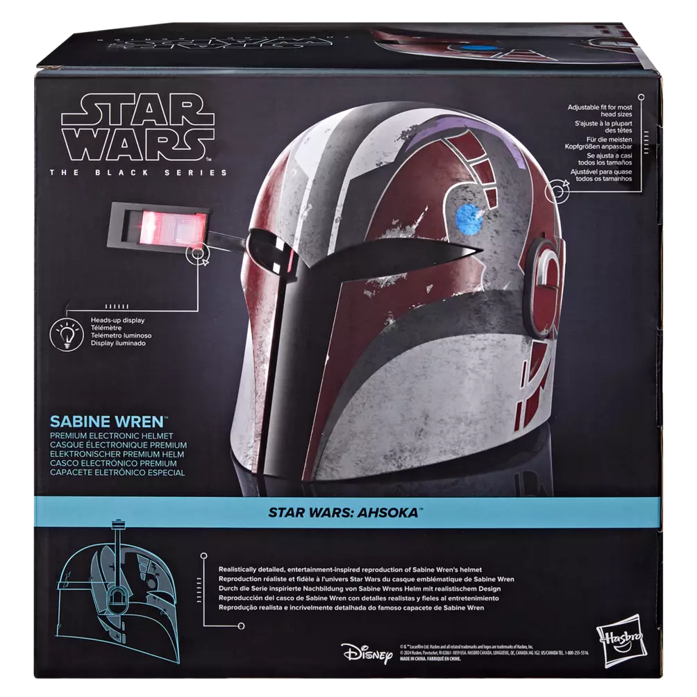 Hasbro Star Wars The Black Series Force FX Elite Sabine Wren Electronic Helmet