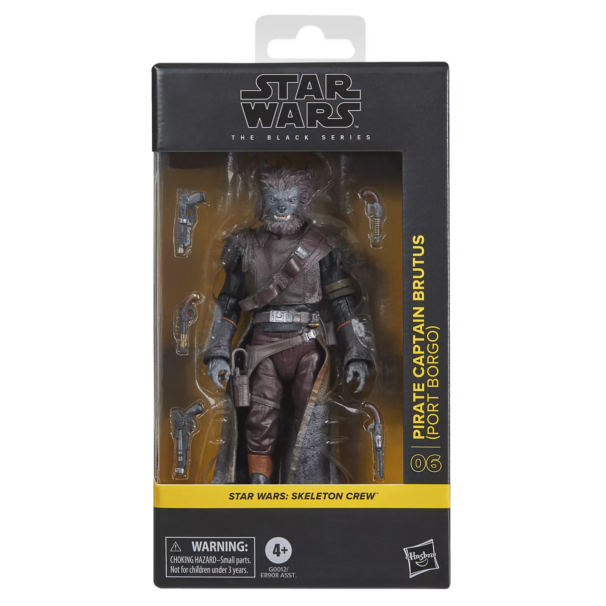 Hasbro Star Wars: The Black Series Skeleton Crew Pirate Captain Brutus Action Figure