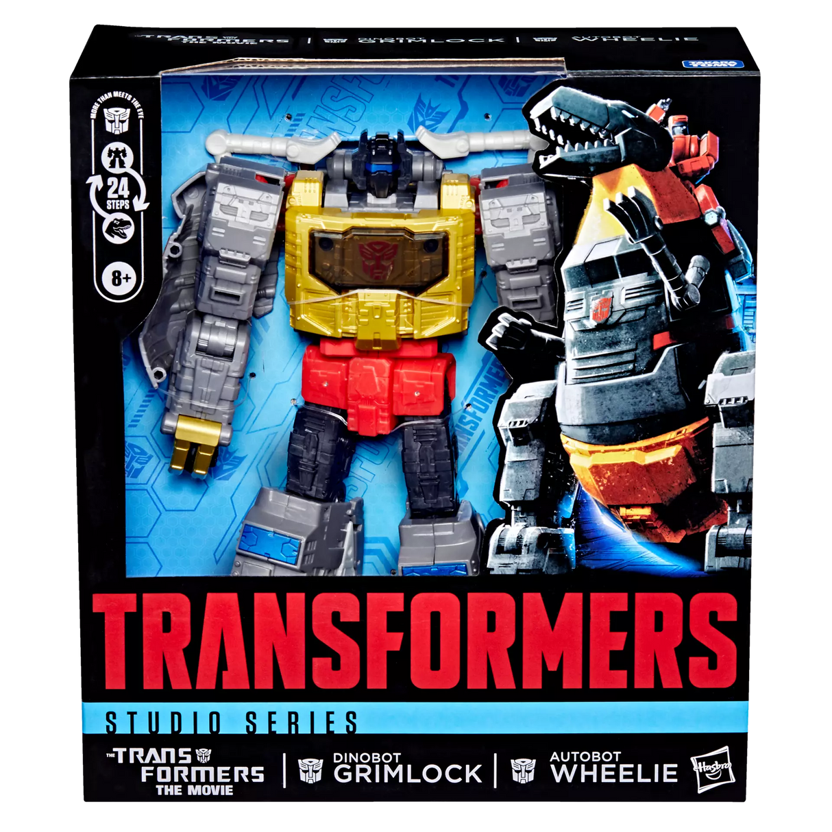 Transformers Studio Series 2-Pack: Dinobot Grimlock & Autobot Wheelie