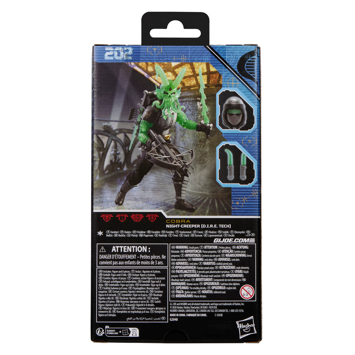 G.I. Joe Classified Series [202, Night-Creeper (D.I.R.E. Tech) Action Figure