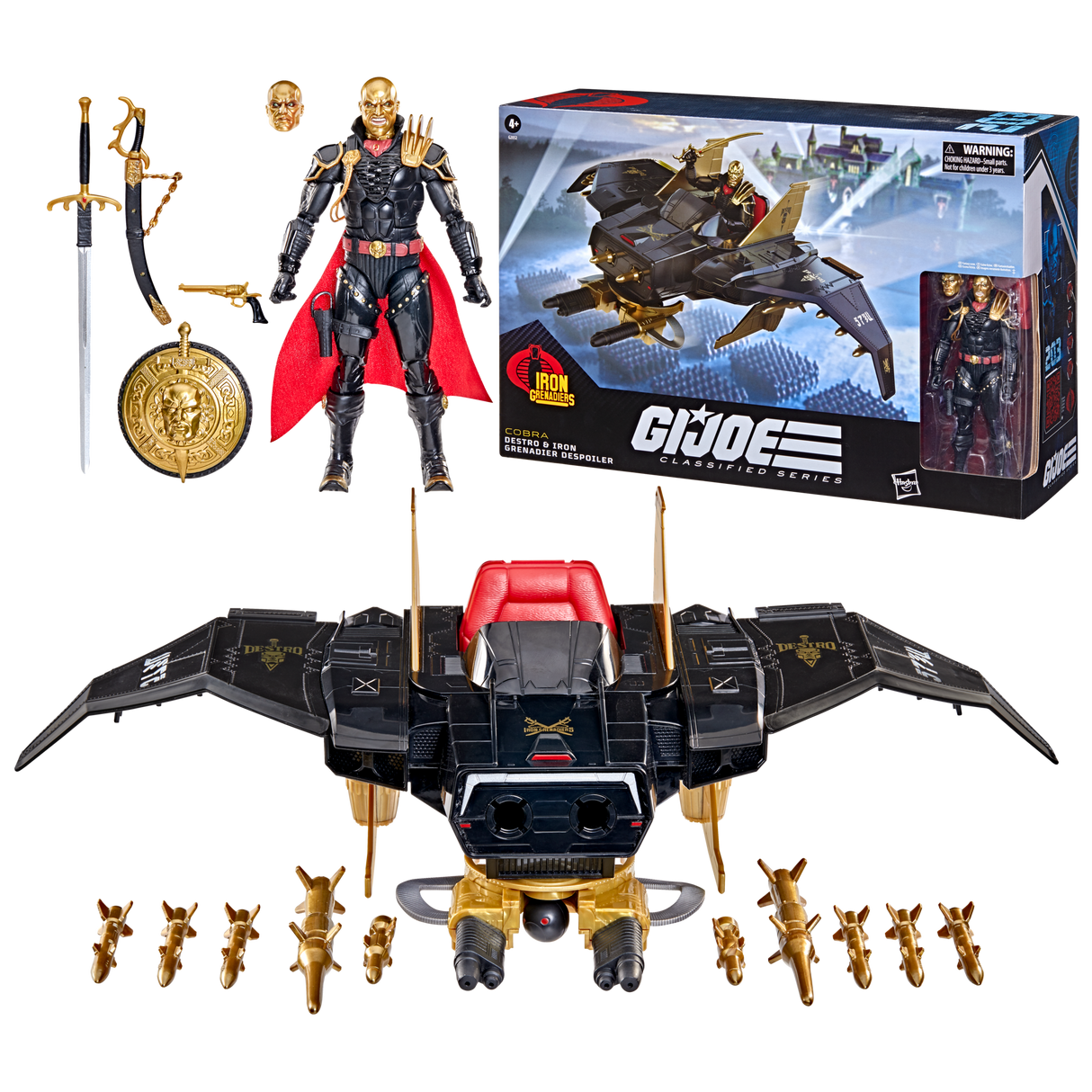 G.I. Joe Classified Series 203, Destro & Iron Grenadier Despoiler