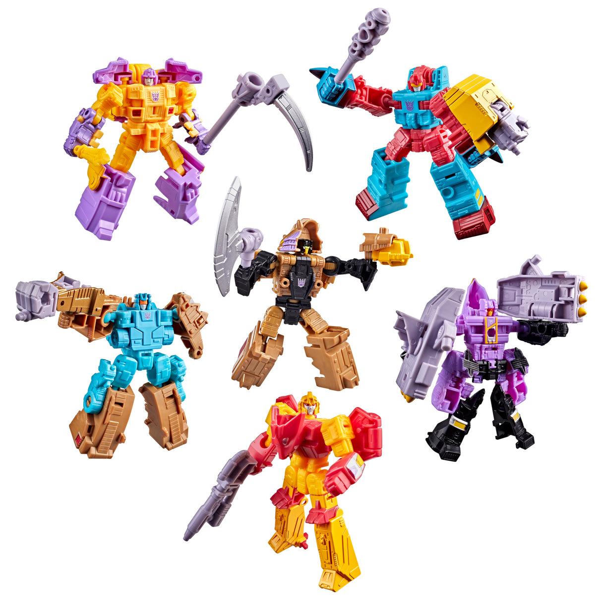 Transformers Age of the Primes Decepticon Monstructor Combiner Figure Set