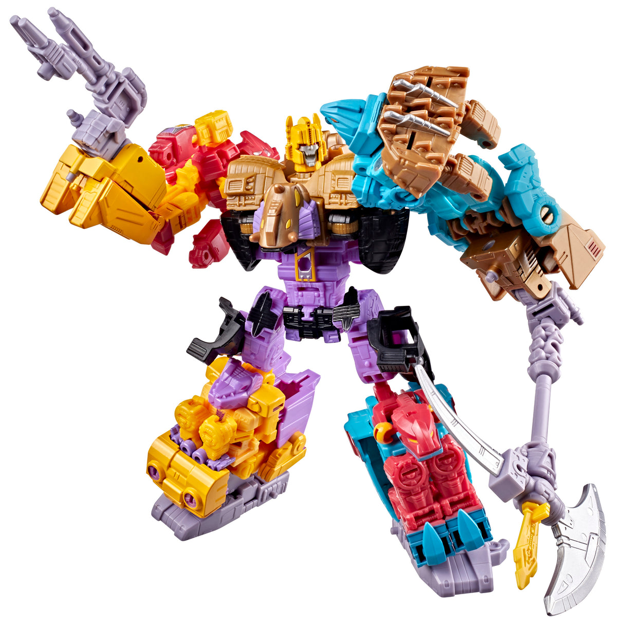 Transformers Age of the Primes Decepticon Monstructor Combiner Figure Set