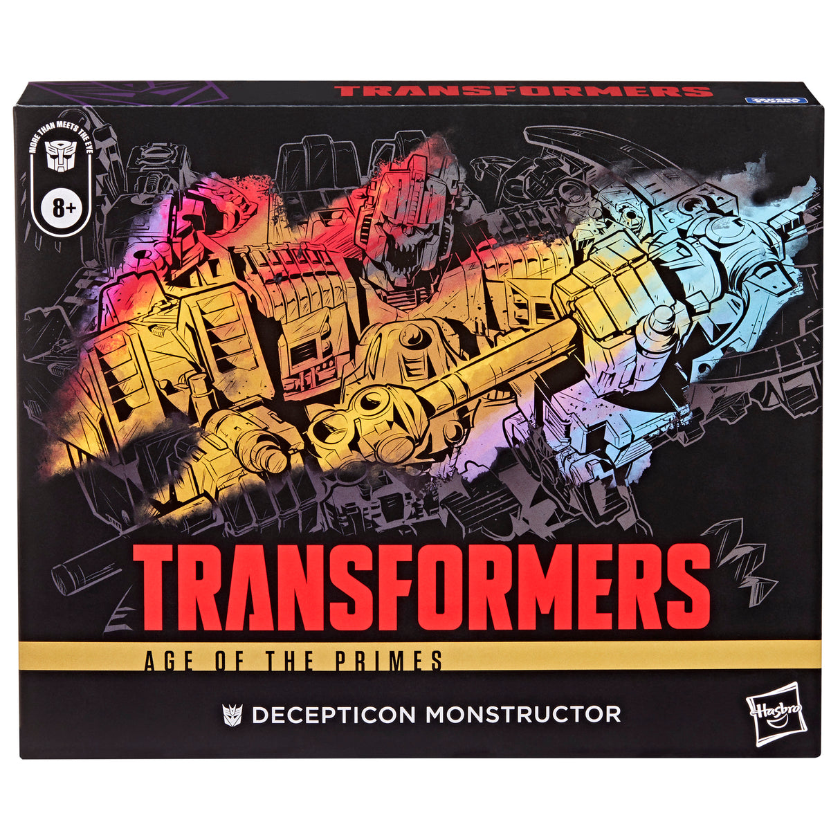 Transformers Age of the Primes Decepticon Monstructor Combiner Figure Set