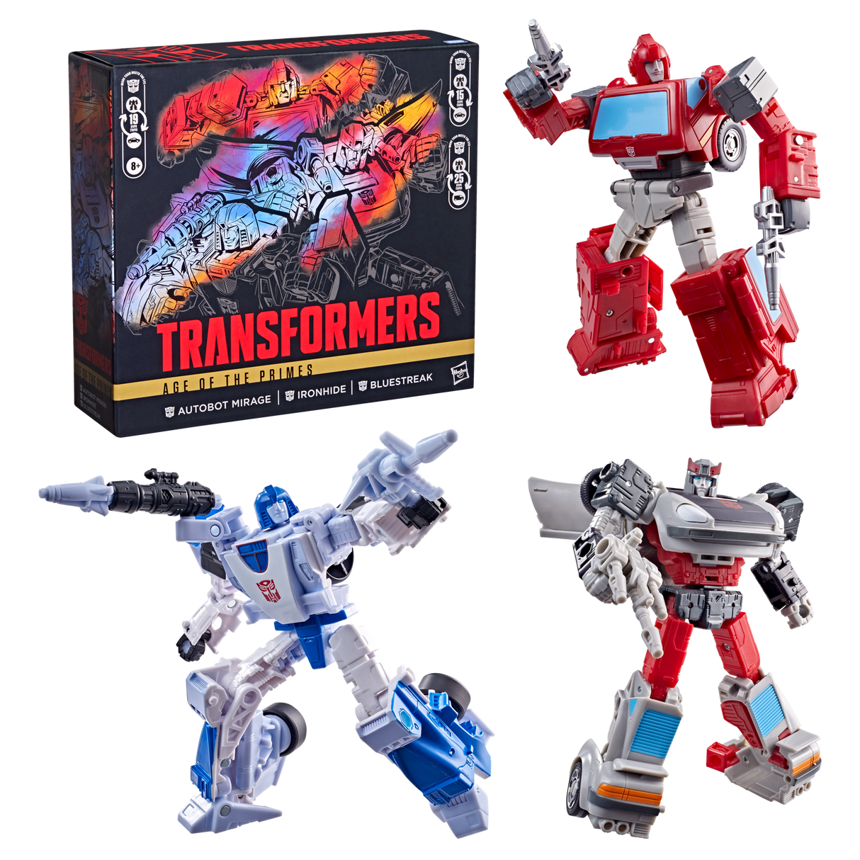 Transformers Ages of the Primes 3-Pack