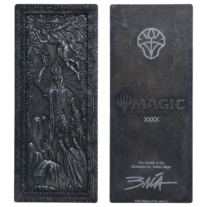 Magic the Gathering Cruelty of Gix Metal Collectible