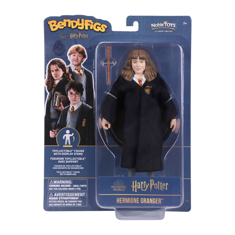 BendyFigs: Hermione Granger 7.5 Inch Poseable Figure with stand
