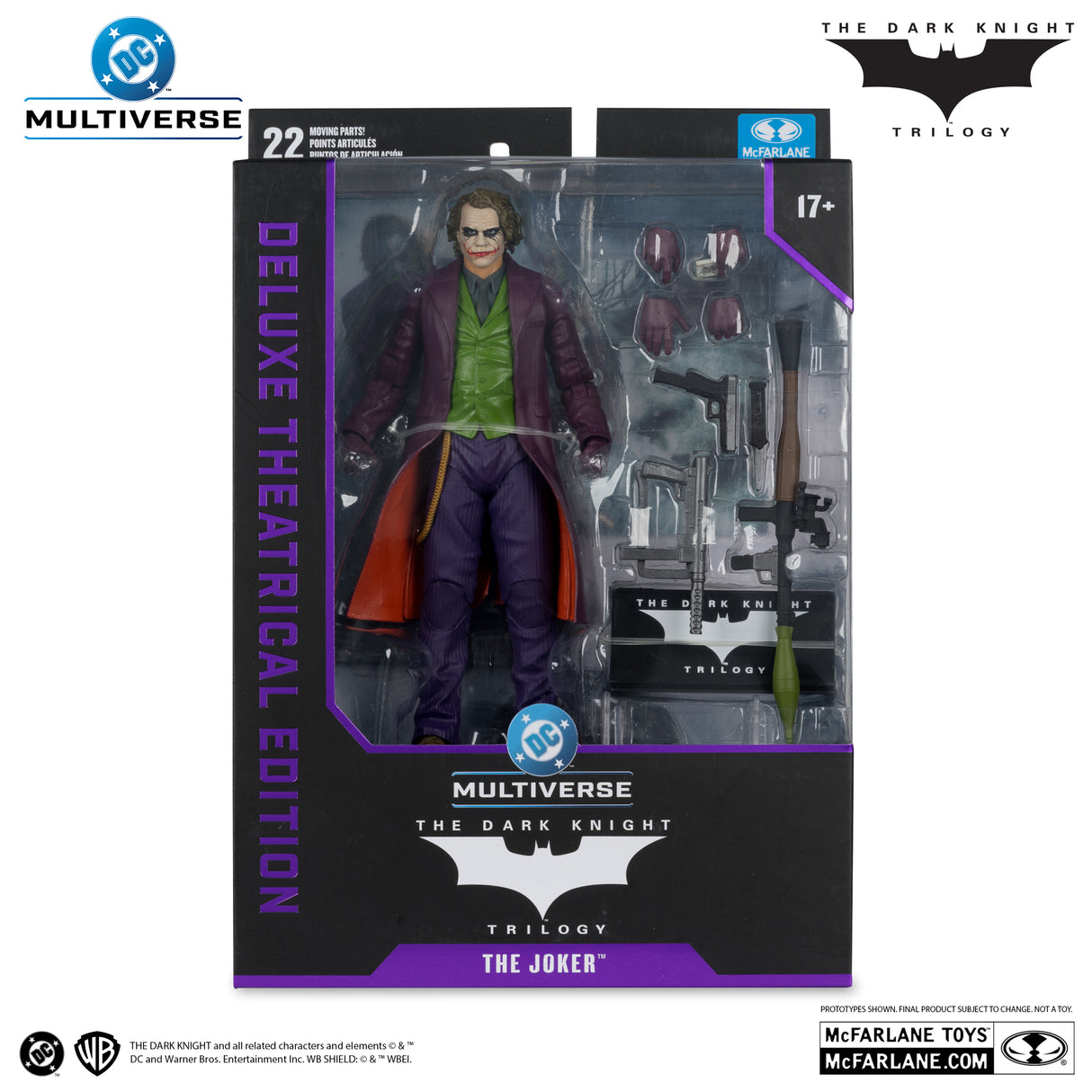 McFarlane DC Theatrical Deluxe 7IN - Joker (The Dark Knight)