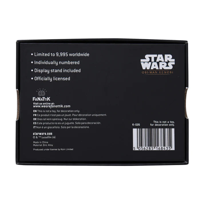 Star Wars Limited Edition Obi-Wan Kenobi Ingot