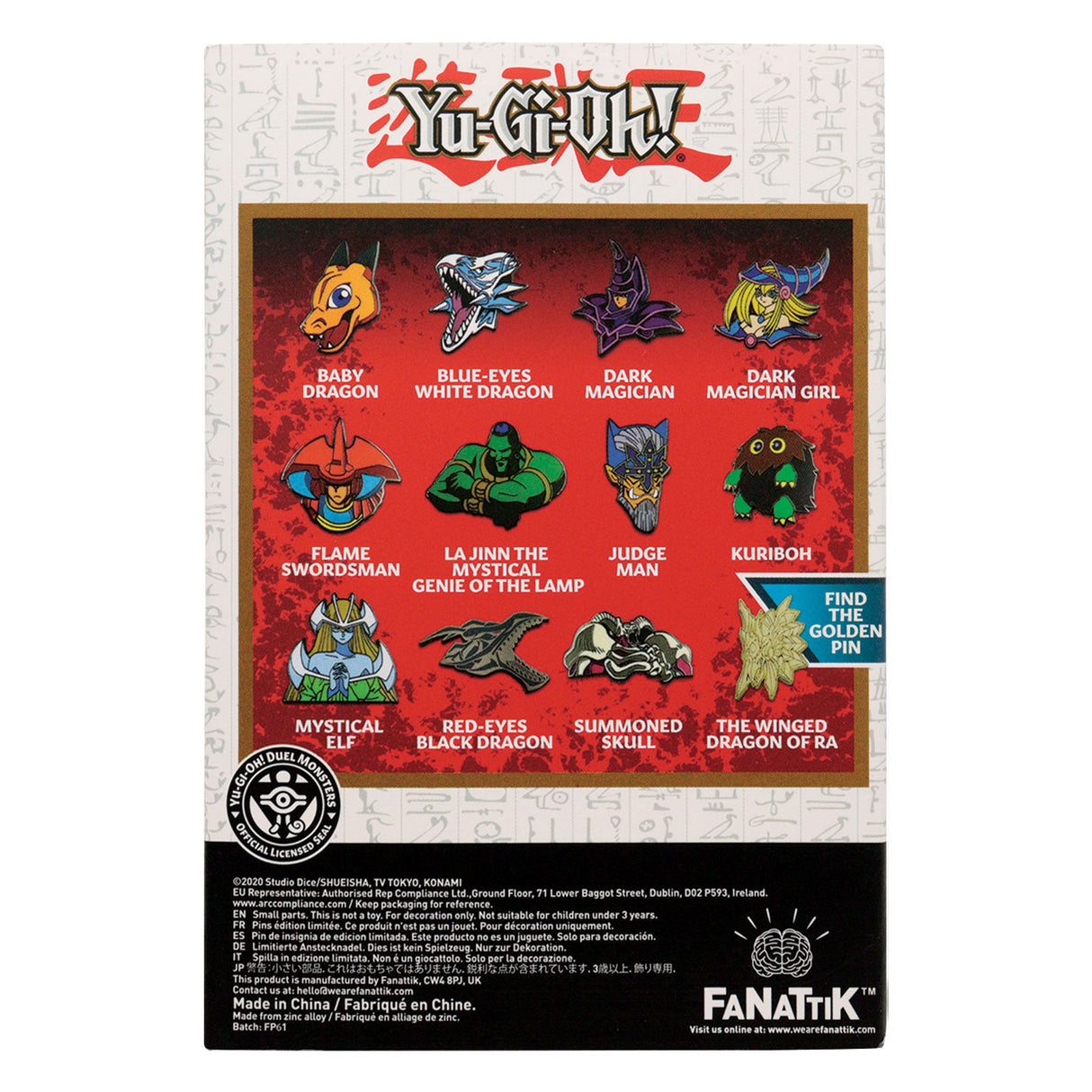 Yu-Gi-Oh! – Mystery Pin Badges – Volume 2