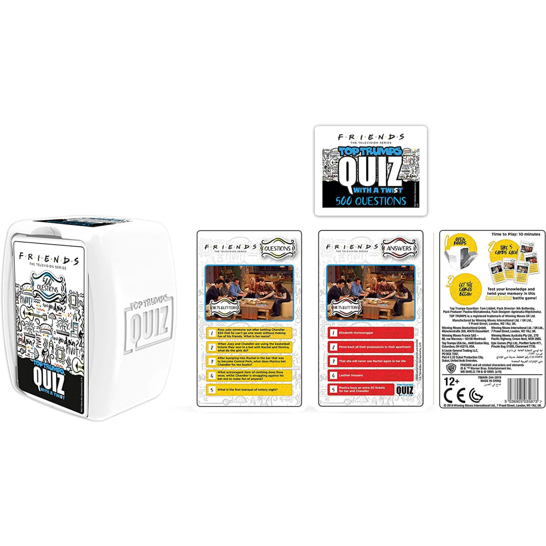 Top Trumps Friends Quiz